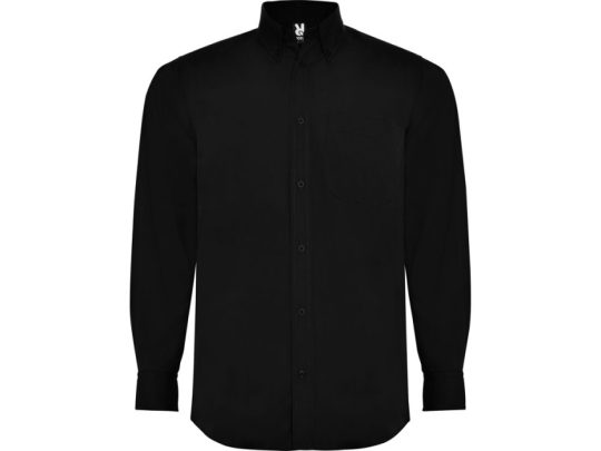 Рубашка Aifos мужская с длинным рукавом, черный (M), арт. 025020403