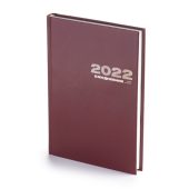 Ежедневник А5 датированный Бумвинил 2022, бордовый, арт. 025088703