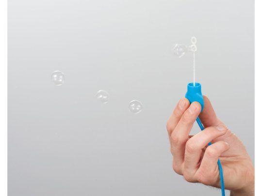 Ручка шариковая с емкостью для мыльных пузырей, синий (Р), арт. 025088103