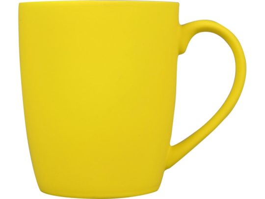 Кружка керамическая с покрытием софт тач желтая, арт. 025104703