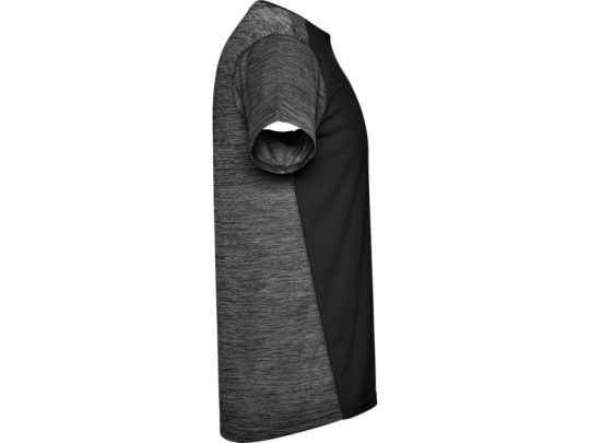 Спортивная футболка Zolder мужская, черный/черный меланж (S), арт. 025172403