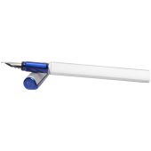 Ручка перьевая PF One, серебристая с синим