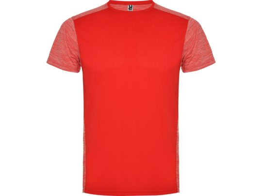 Спортивная футболка Zolder мужская, красный/меланжевый красный (XL), арт. 025244403