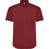 Рубашка Aifos мужская с коротким рукавом,  гранатовый (2XL), арт. 025024303