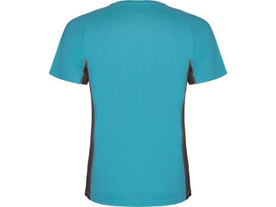 Спортивная футболка Shanghai мужская, бирюзовый/графитовый (L), арт. 024977403