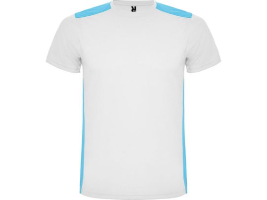 Спортивная футболка Detroit детская, белый/бирюзовый (12), арт. 024988603
