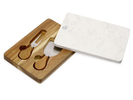 Набор ножей для сыра Fontina, акация и искусственный мрамор, арт. 025105403