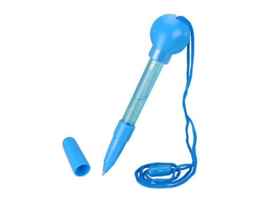 Ручка шариковая с емкостью для мыльных пузырей, синий (Р), арт. 025088103