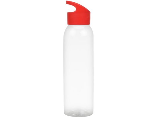 Бутылка для воды Plain 630 мл, прозрачный/красный, арт. 025053403