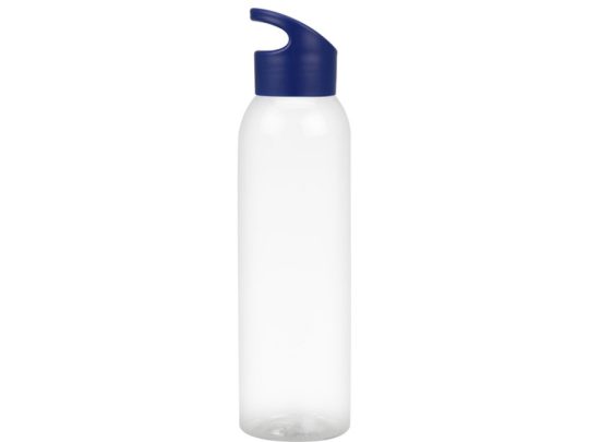 Бутылка для воды Plain 630 мл, прозрачный/синий, арт. 025053203