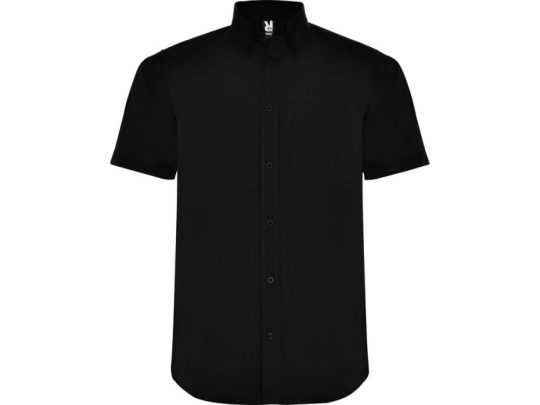 Рубашка Aifos мужская с коротким рукавом,  черный (M), арт. 025023403
