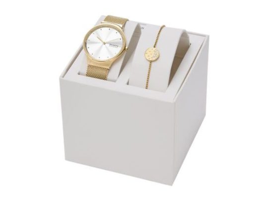 Подарочный набор: часы наручные мужские, браслет. Skagen, арт. 025030803