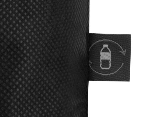 Сумка-шоппер Reviver из нетканого переработанного материала RPET, черный, арт. 025055503