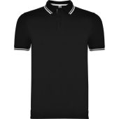 Рубашка поло Montreal мужская, черный/белый (S), арт. 025238603
