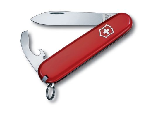 Нож перочинный VICTORINOX Bantam, 84 мм, 8 функций, красный, арт. 025251403