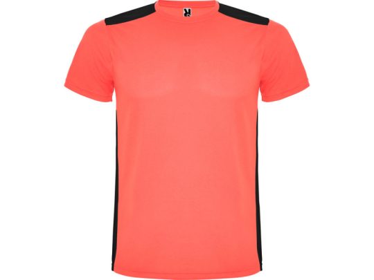 Спортивная футболка Detroit детская, неоновый коралловый/черный (8), арт. 024990503