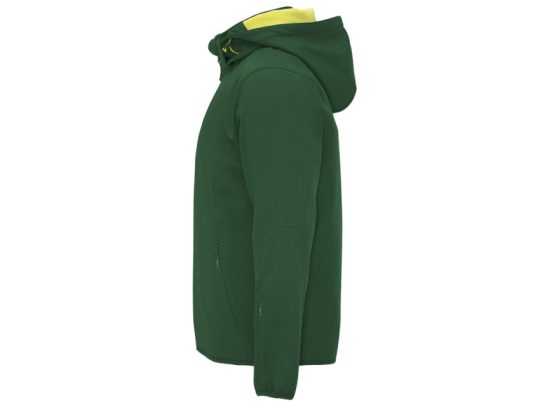 Куртка софтшелл Siberia мужская, бутылочный зеленый (2XL), арт. 025130303