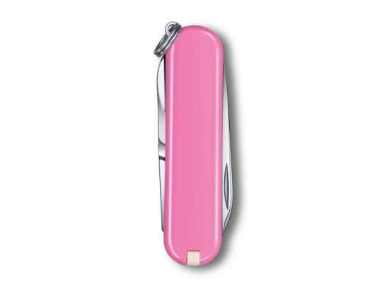 Нож-брелок VICTORINOX Classic SD Colors Cherry Blossom, 58 мм, 7 функций, розовый, арт. 025252103
