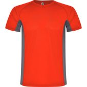 Спортивная футболка Shanghai детская, красный/графитовый (8), арт. 024981103