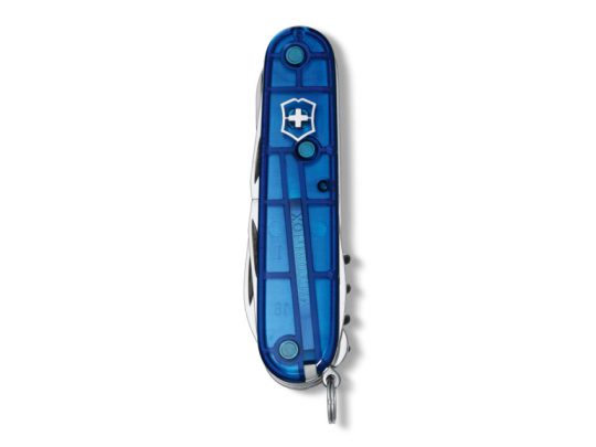 Нож перочинный VICTORINOX Climber, 91 мм, 14 функций, полупрозрачный синий, арт. 025249103