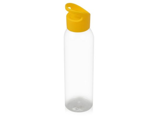Бутылка для воды Plain 630 мл, прозрачный/желтый, арт. 025053503