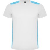 Спортивная футболка Detroit мужская, белый/бирюзовый (2XL), арт. 024985303