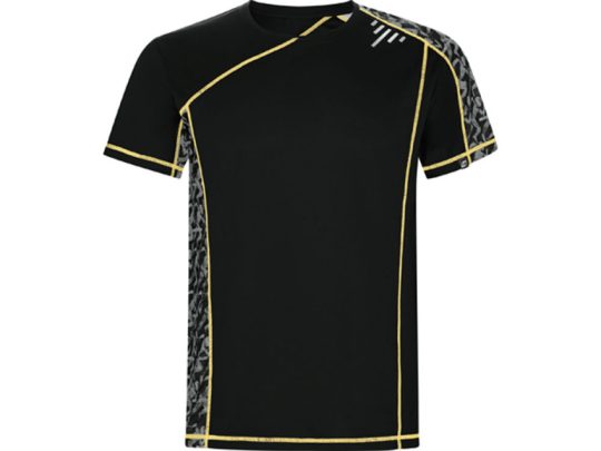 Спортивная футболка Sochi мужская, принтованый черный (S), арт. 024975403