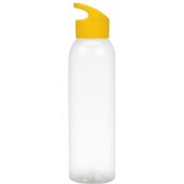 Бутылка для воды Plain 630 мл, прозрачный/желтый, арт. 025053503