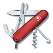 Нож перочинный VICTORINOX Compact, 91 мм, 15 функций, красный, арт. 025248903