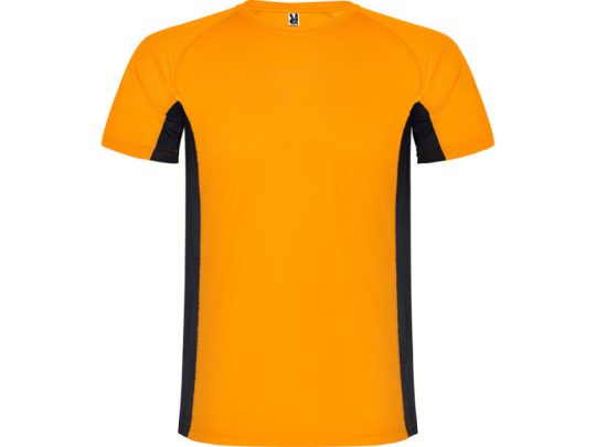 Спортивная футболка Shanghai детская, неоновый оранжевый/черный (8), арт. 024979503
