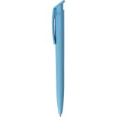 Шариковая ручка из переработанного rPET материала RECYCLED PET PEN F, матовая, голубой, арт. 024947303