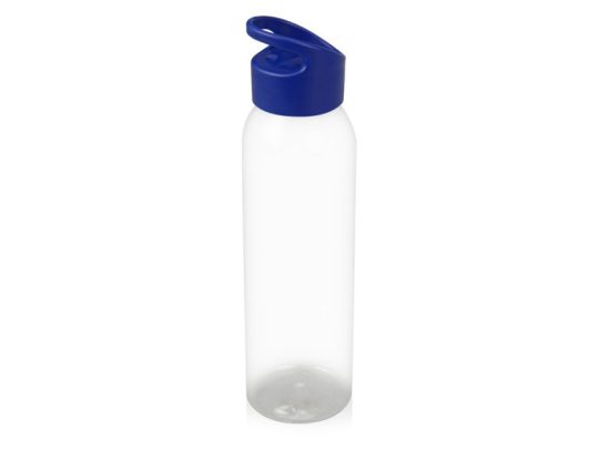 Бутылка для воды Plain 630 мл, прозрачный/синий, арт. 025053203
