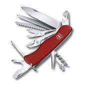 Нож перочинный VICTORINOX WorkChamp, 111 мм, 21 функция, с фиксатором лезвия, красный, арт. 025247003
