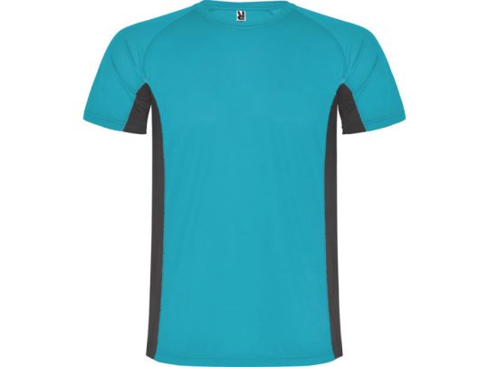 Спортивная футболка Shanghai мужская, бирюзовый/графитовый (2XL), арт. 024977603