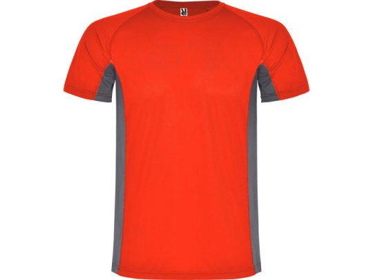 Спортивная футболка Shanghai мужская, красный/графитовый (2XL), арт. 024978503