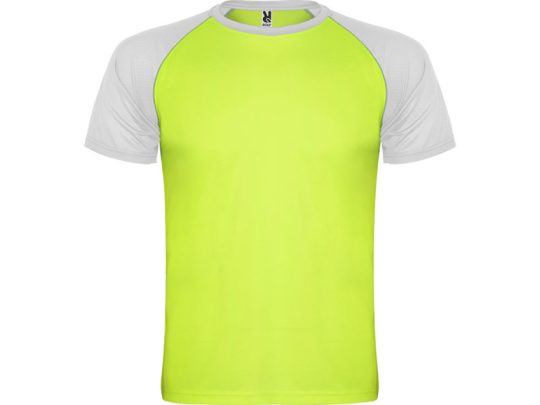 Спортивная футболка Indianapolis детская, неоновый зеленый/белый (4), арт. 024997603