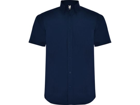 Рубашка Aifos мужская с коротким рукавом,  нэйви (2XL), арт. 025022503