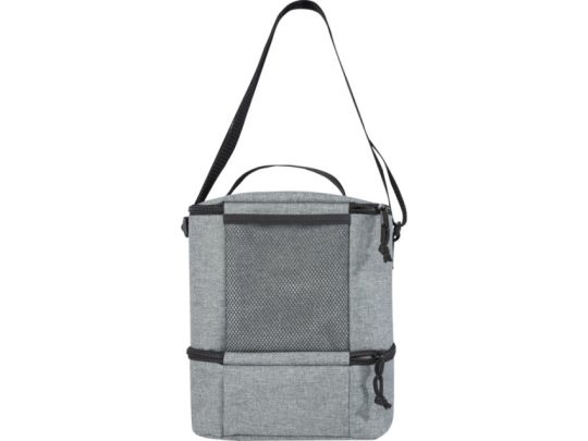 Tundra, сумка-холодильник из переработанного PET-пластика, для обеда, на 9 банок, серый яркий, арт. 025059003