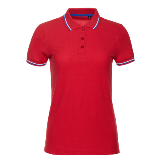 Рубашка женская 04WRUS Рубашка поло женская 04WRUS_Красный (14) (XL/50)