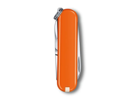 Нож-брелок VICTORINOX Classic SD Colors Mango Tango, 58 мм, 7 функций, оранжевый, арт. 025252803