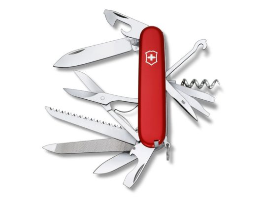 Нож перочинный VICTORINOX Ranger, 91 мм, 21 функция, красный, арт. 025249803