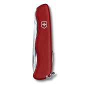 Нож перочинный VICTORINOX Picknicker, 111 мм, 11 функций, с фиксатором лезвия, красный, арт. 025247403