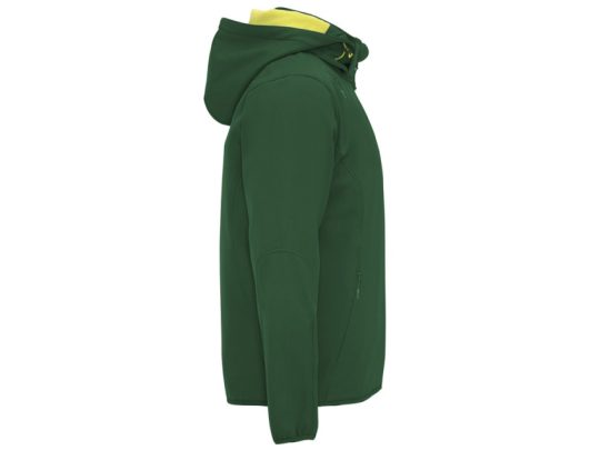 Куртка софтшелл Siberia мужская, бутылочный зеленый (L), арт. 025130103