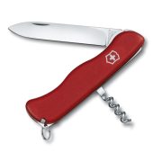 Нож перочинный VICTORINOX Alpineer, 111 мм, 5 функций, с фиксатором лезвия, красный, арт. 025247603