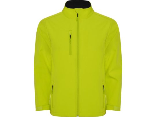 Куртка софтшелл Nebraska мужская, лаймовый пунш (S), арт. 025060103