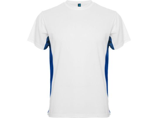 Спортивная футболка Tokyo мужская, белый/королевский синий (L), арт. 024992803