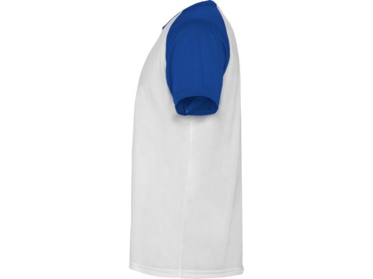 Спортивная футболка Indianapolis мужская, белый/королевский синий (XL), арт. 025086003
