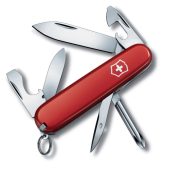 Нож перочинный VICTORINOX Tinker Small, 84 мм, 12 функций, красный, арт. 025251203
