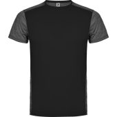 Спортивная футболка Zolder мужская, черный/черный меланж (M), арт. 025172503