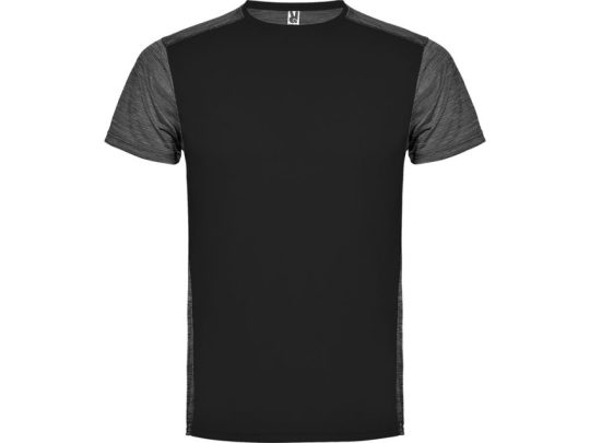 Спортивная футболка Zolder мужская, черный/черный меланж (M), арт. 025172503